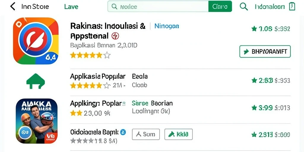 Tampilan menu utama yang menarik dan mudah dinavigasi.
