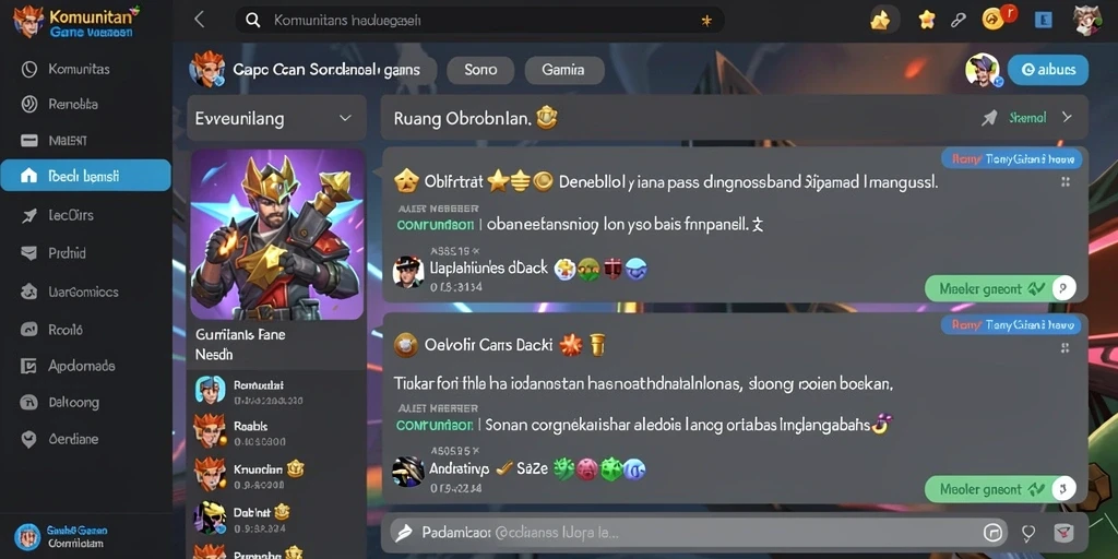 Tampilan antarmuka pengguna yang menarik.