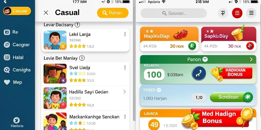 Tangkapan layar menampilkan karakter utama dalam aksi.