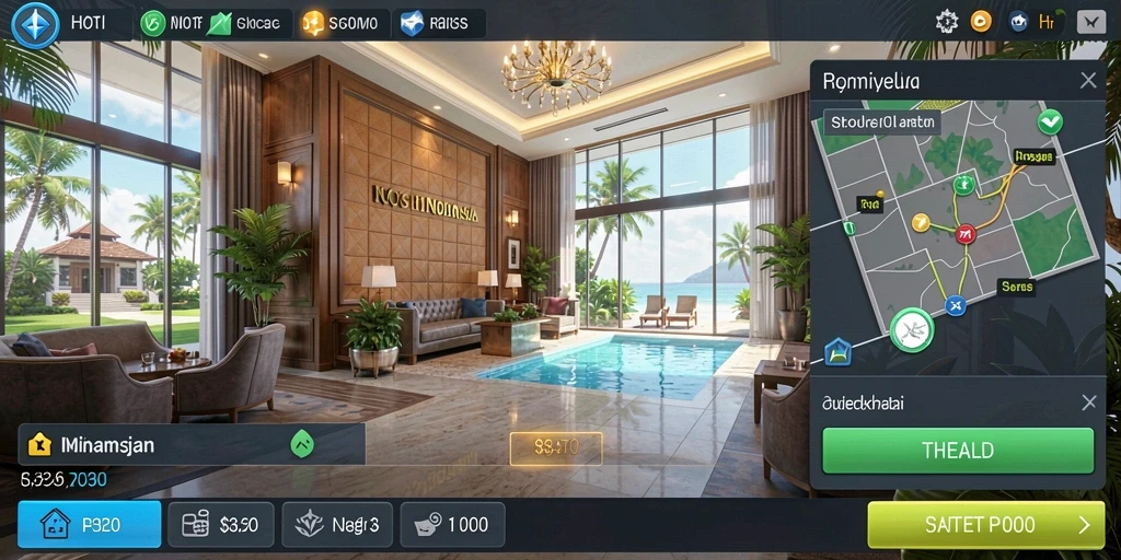 Tampilan grafis yang memukau dan detail yang kaya.