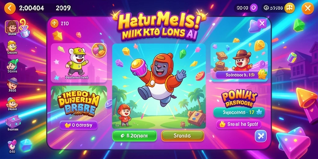 Tangkapan layar menunjukkan karakter utama dalam aksi.