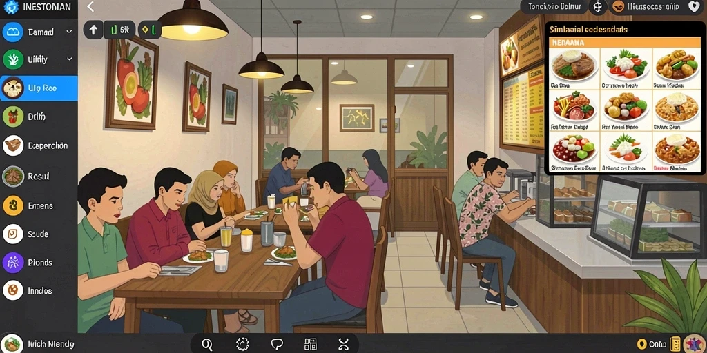 Tangkapan layar menampilkan aksi seru dalam permainan.