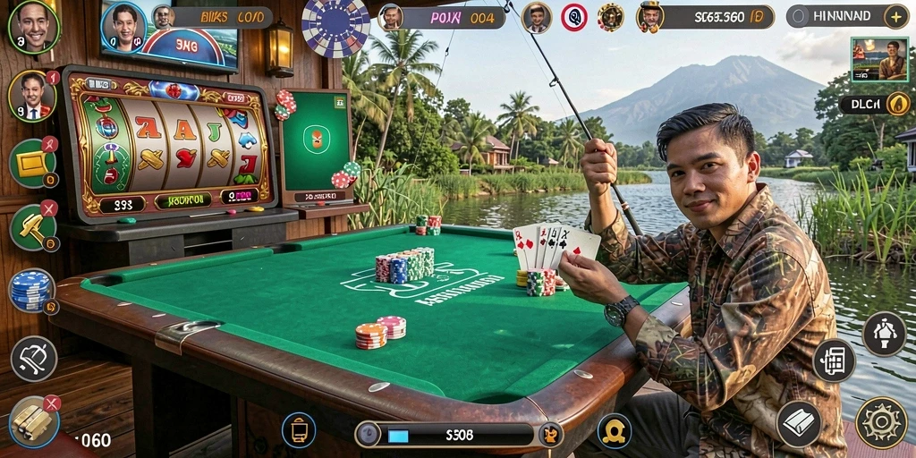Tampilan antarmuka yang sederhana dan menarik.