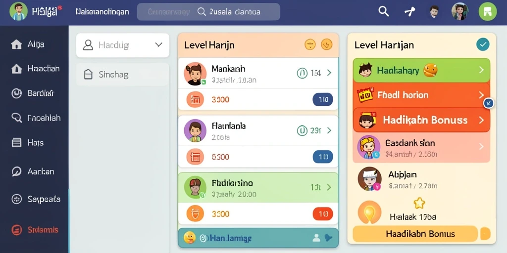 Tampilan grafis yang menawan di level awal.