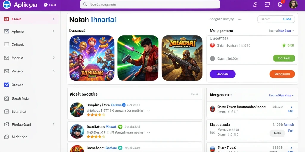 Tampilan antarmuka yang ramah pengguna.