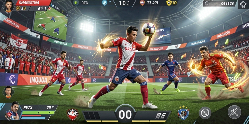 Tampilan awal menu yang menarik dan interaktif.