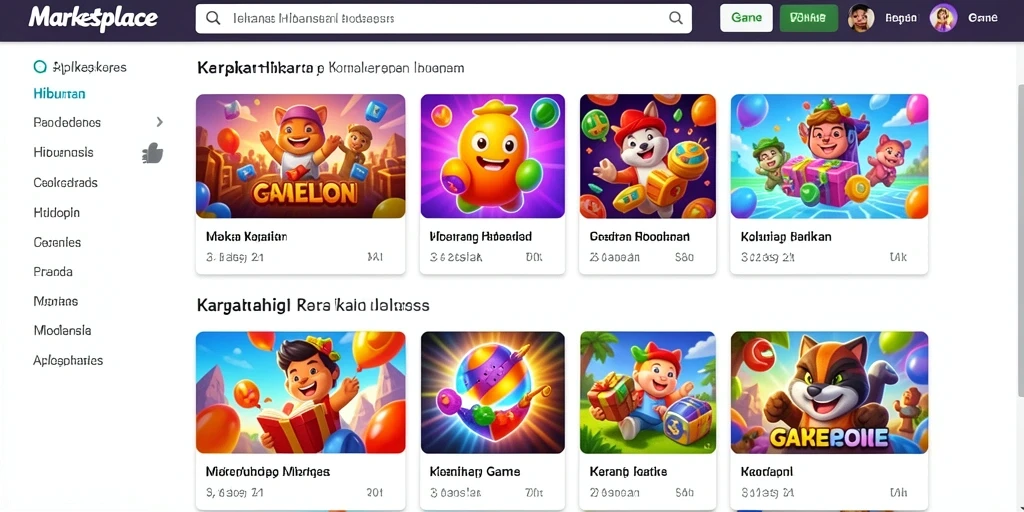 Screenshot menampilkan pemandangan indah dalam MILO4D.