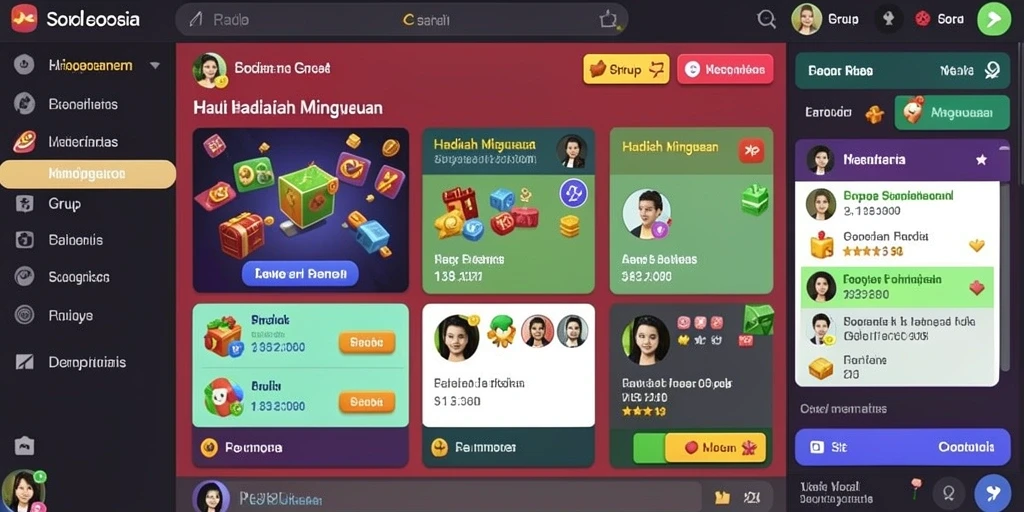 Tampilan antarmuka yang user-friendly.