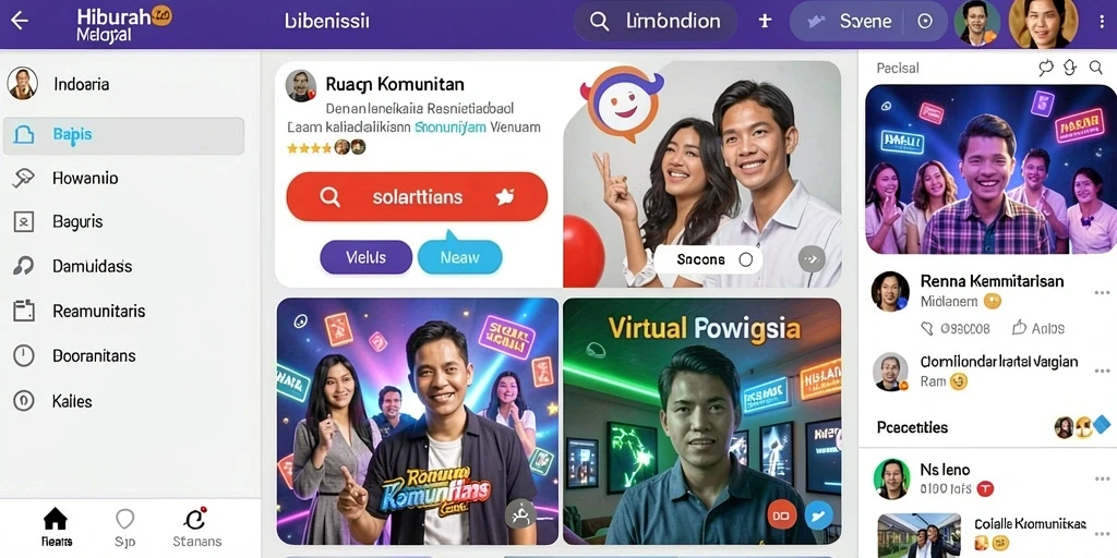 Tampilan antarmuka yang user-friendly.