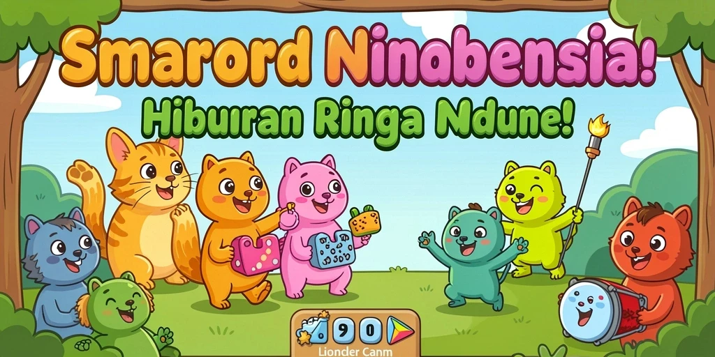 Tampilan awal game yang menarik perhatian.