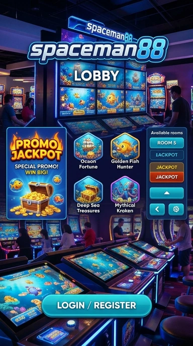 Cuplikan layar menu unduhan spaceman88 untuk perangkat Android
